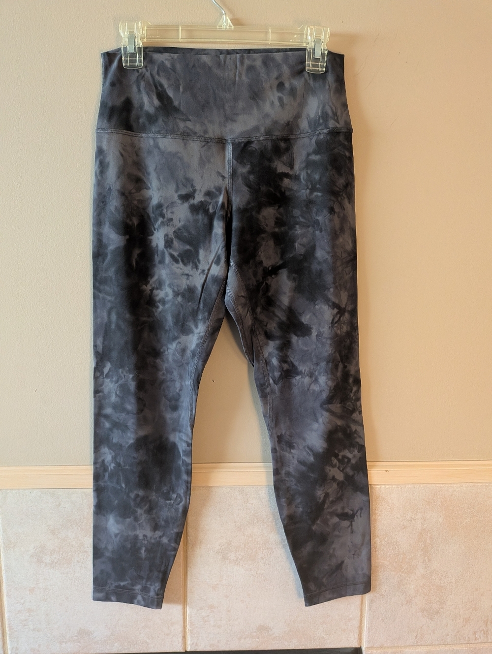 Lululemon, Align Pant, Grey Tie Dye, Size 10